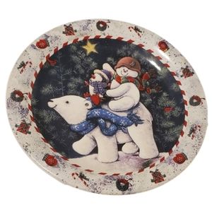 Holiday Season Character Plate